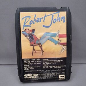 Robert John - Robert John (8-Track Tape, 1979)‎